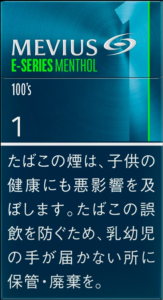 メビウス・Eシリーズ・メンソールワン・100s
